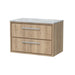 800mm Wall Hung 2-Drawer Unit & Marble Worktop (Drawer, Unit or Set)