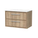 800mm Wall Hung 2-Drawer Unit & Marble Worktop (Drawer, Unit or Set)
