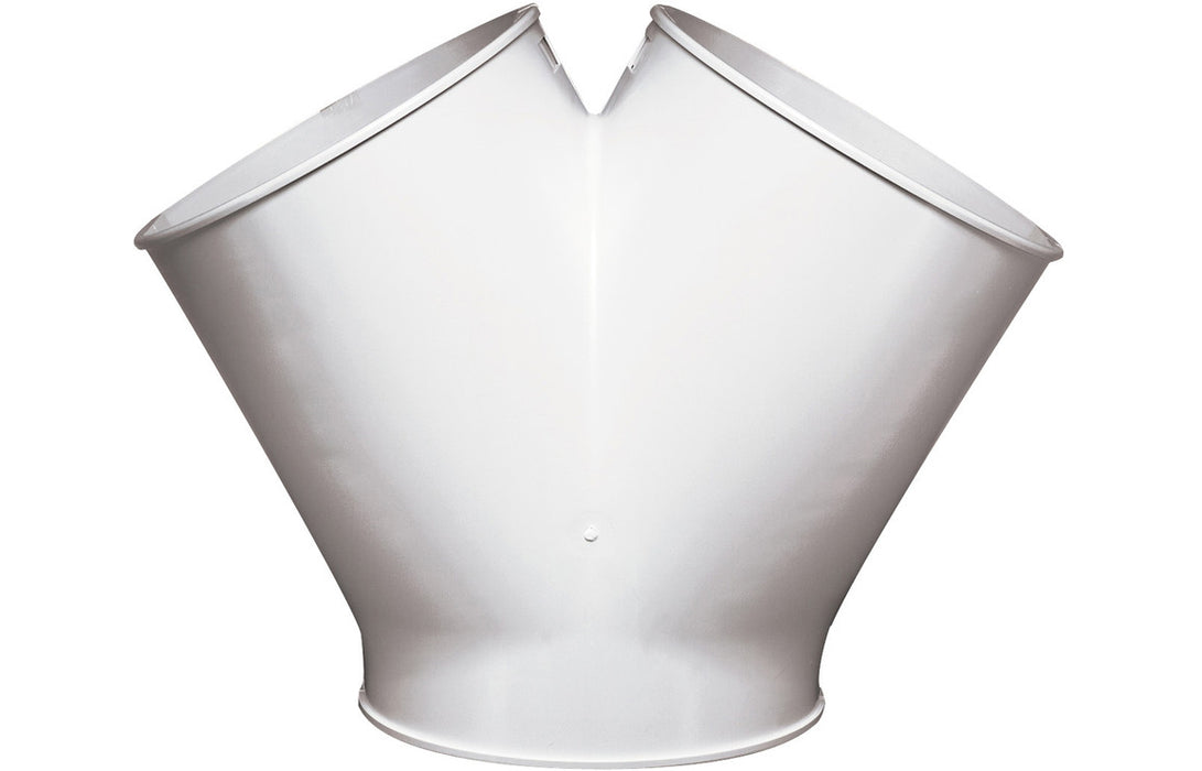 Manrose 100mm Round Y-Piece Connector - White
