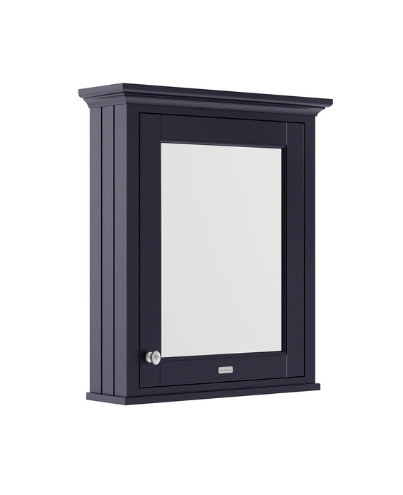 Old London 650mm Twilight Blue Wall Hung Mirror Cabinet