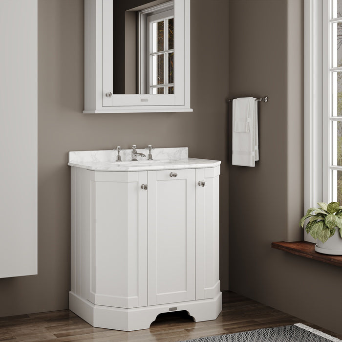 Old London 750mm Timeless Sand 2 Door Floor Standing Vanity Unit