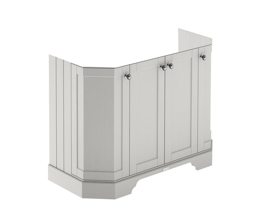 Old London 1000mm Timeless Sand 4 Door Floor Standing Vanity Unit
