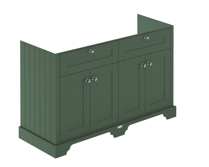 Old London 1200mm Hunter Green 4 Door Floor Standing Vanity Unit