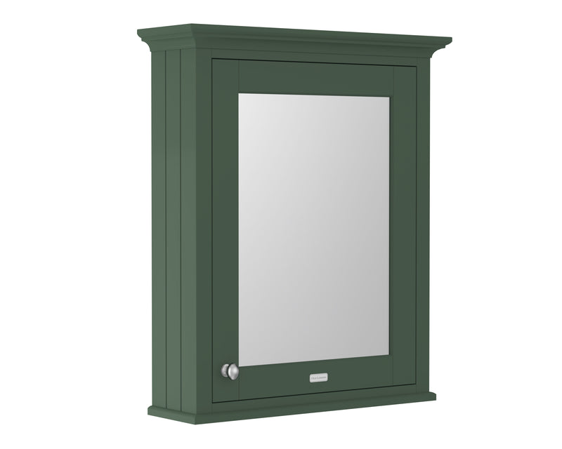 Old London 650mm Hunter Green Wall Hung Mirror Cabinet