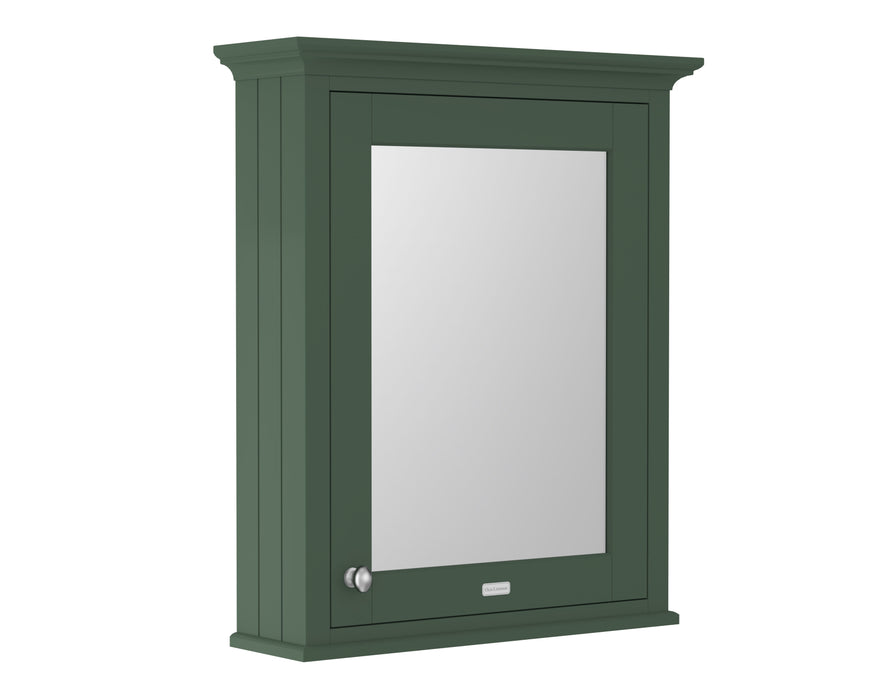 Old London 650mm Hunter Green Wall Hung Mirror Cabinet
