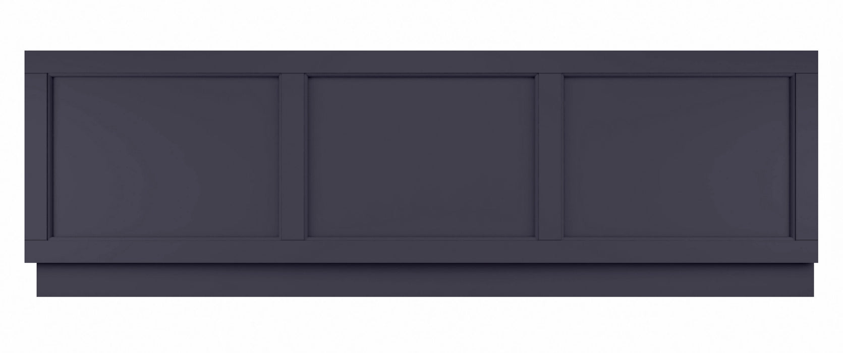 Old London 1700mm Twilight Blue MDF Vinyl Straight Front Bath Panel