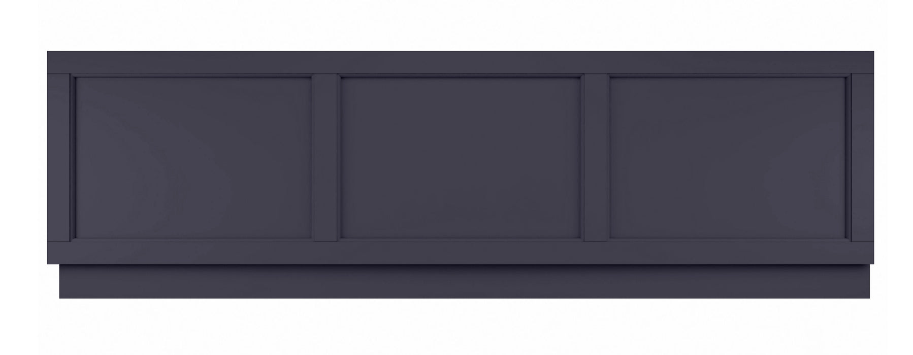 Old London 1800mm Twilight Blue MDF Vinyl Straight Front Bath Panel