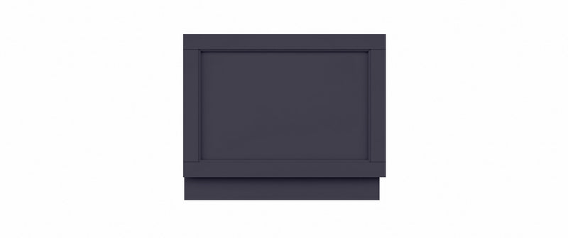Old London 700mm Twilight Blue MDF Vinyl Straight End Bath Panel