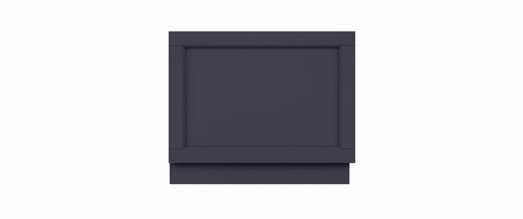 Old London 700mm Twilight Blue MDF Vinyl Straight End Bath Panel
