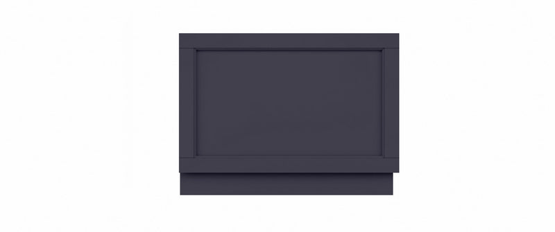 Old London 800mm Twilight Blue MDF Vinyl Straight End Bath Panel