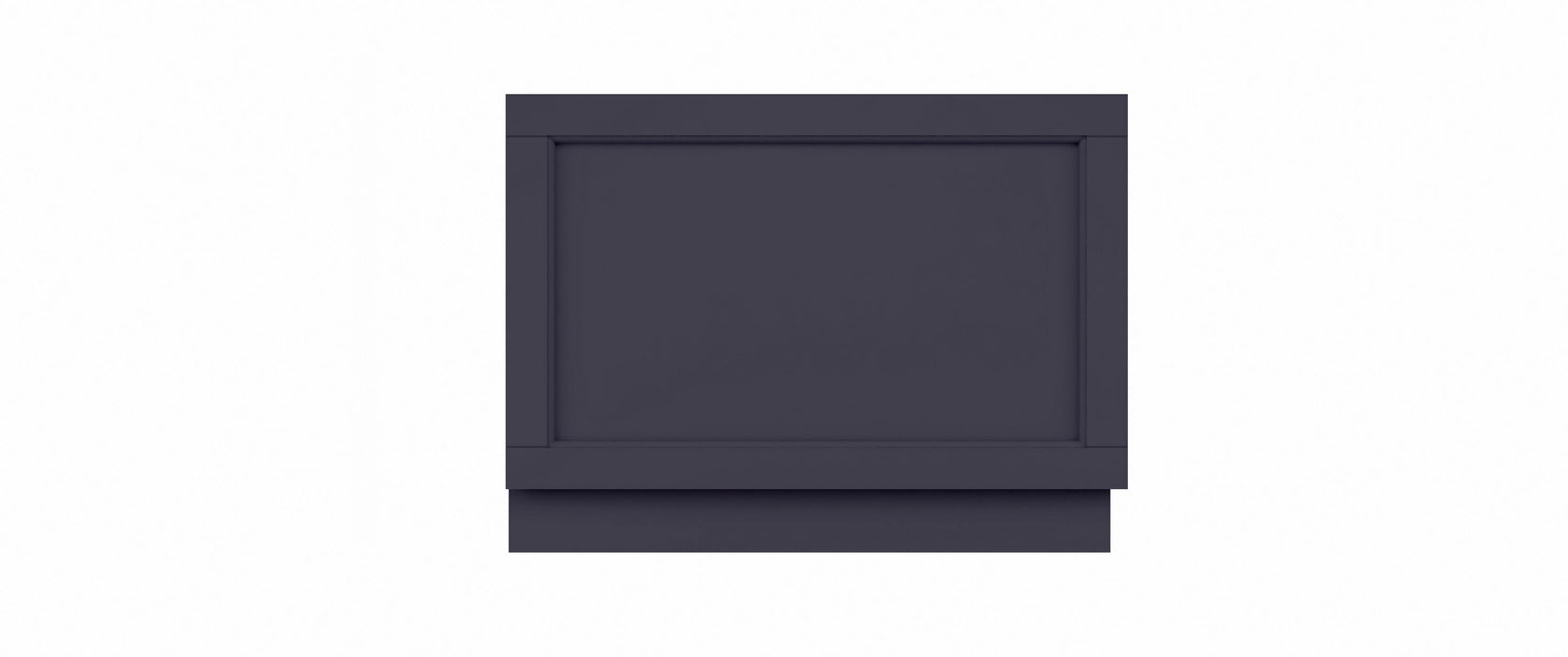 Old London 800mm Twilight Blue MDF Vinyl Straight End Bath Panel
