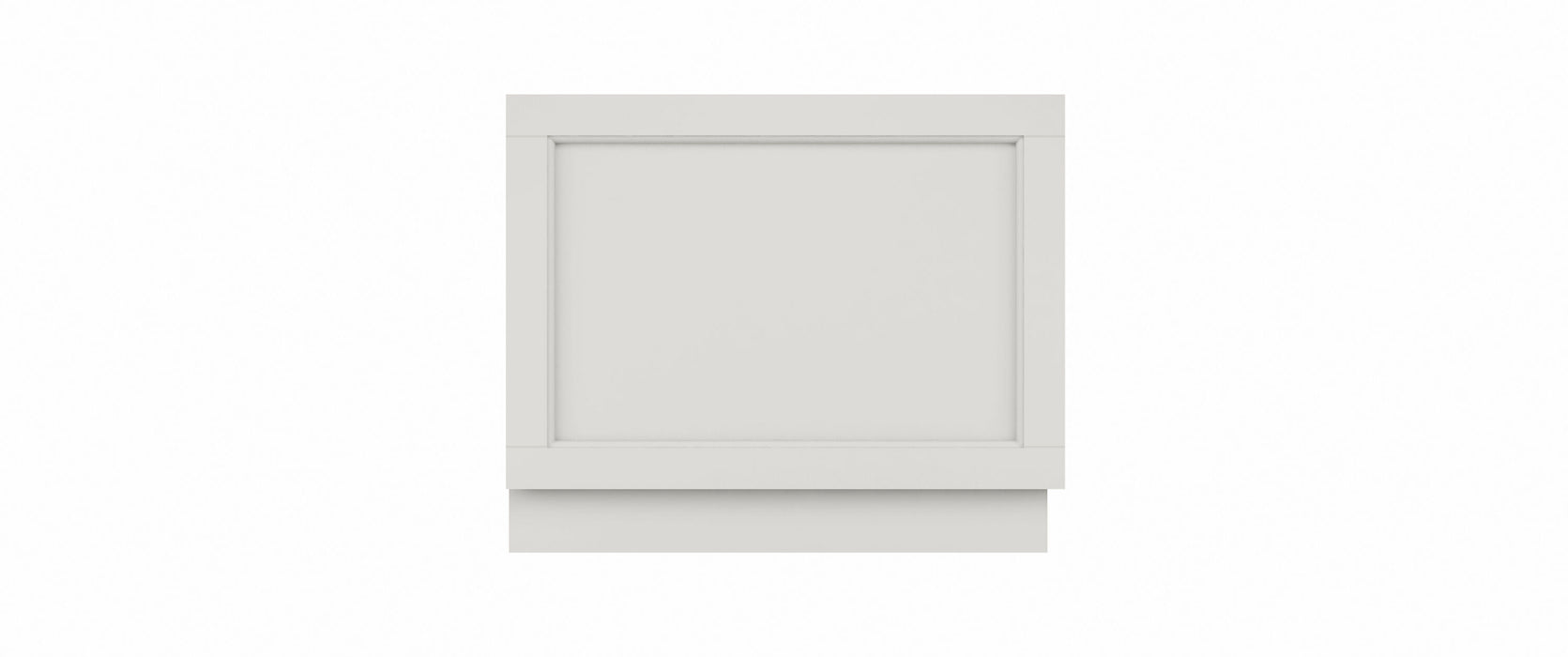 Old London 700mm Timeless Sand MDF Vinyl Straight End Bath Panel