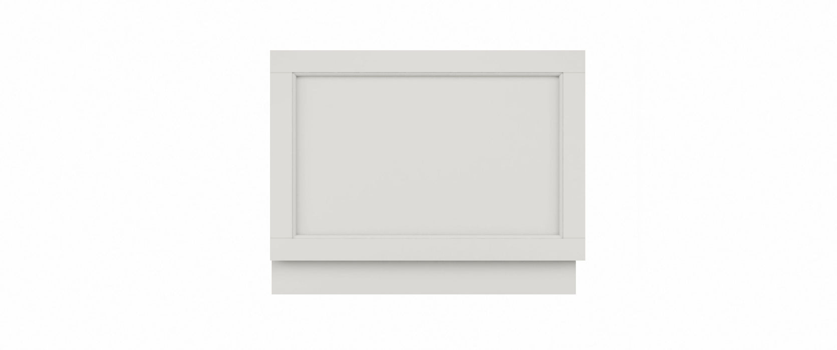 Old London 750mm Timeless Sand MDF Vinyl Straight End Bath Panel