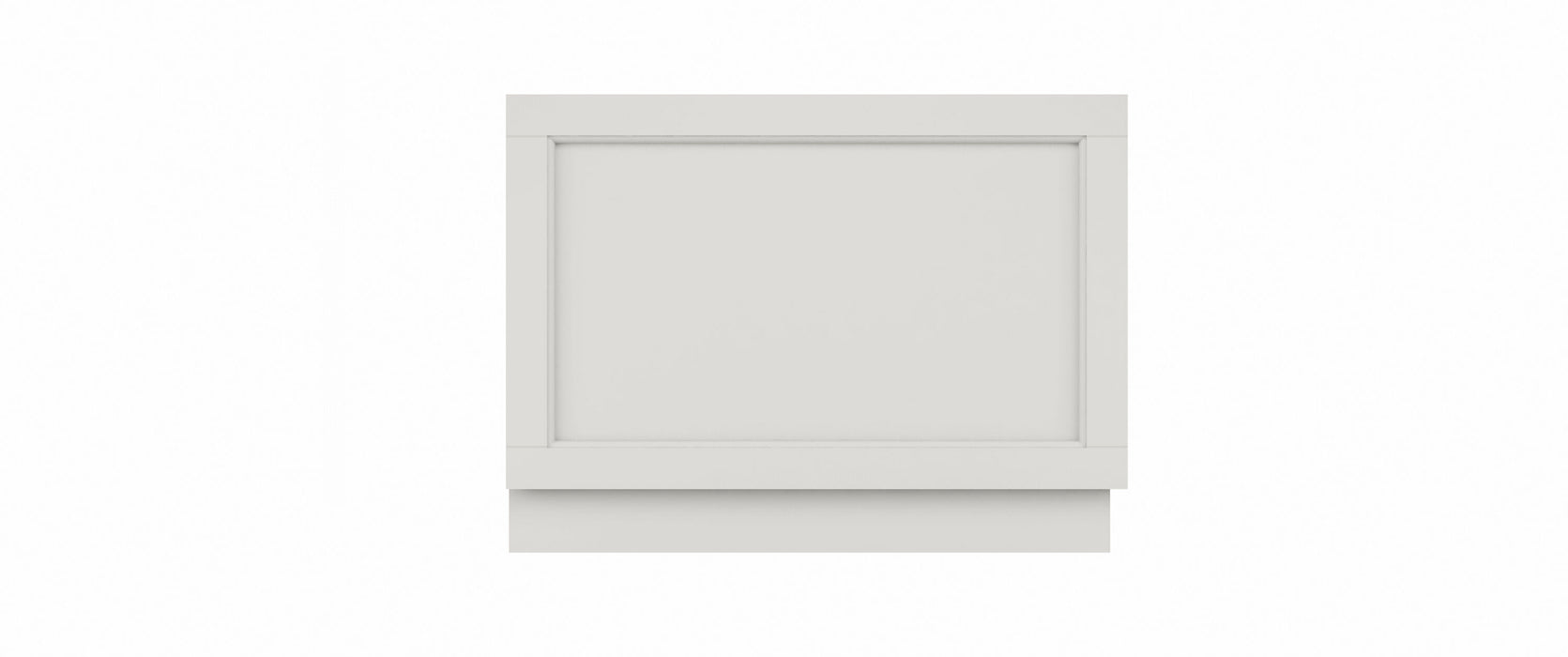 Old London 800mm Timeless Sand MDF Vinyl Straight End Bath Panel