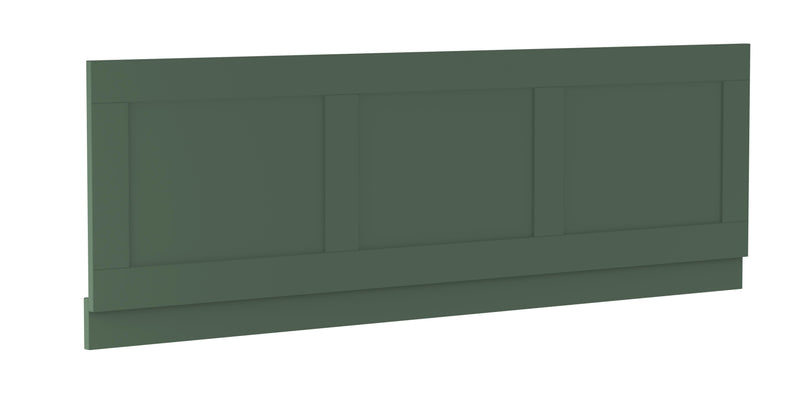 Old London 1700mm Hunter Green MDF Vinyl Straight Front Bath Panel