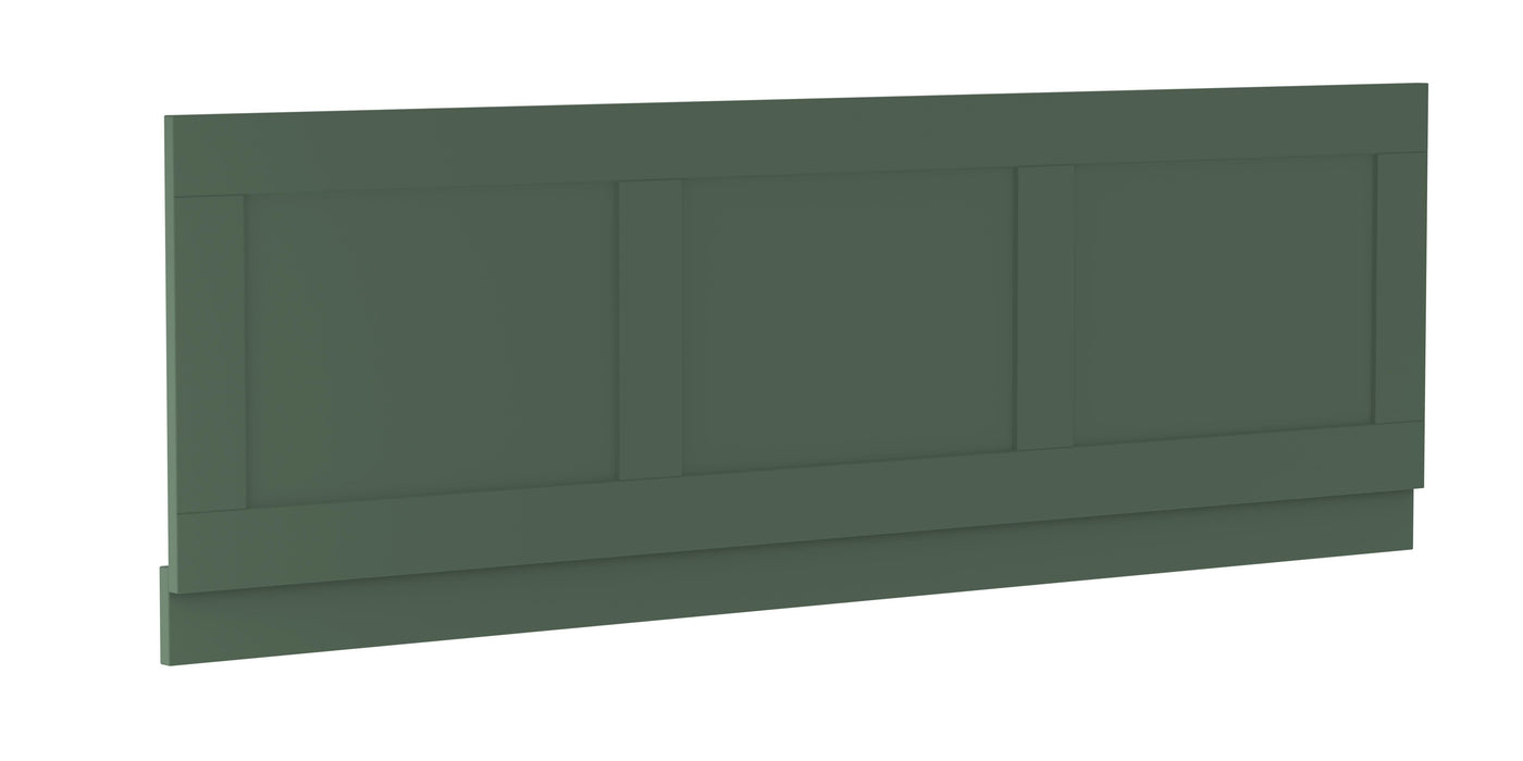 Old London 1700mm Hunter Green MDF Vinyl Straight Front Bath Panel