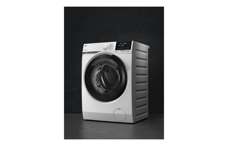 AEG LWR7185M4B F/S 8/5kg 1400rpm Washer Dryer - White