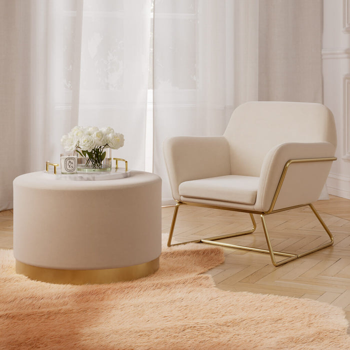 Lara Velvet  Pouffe