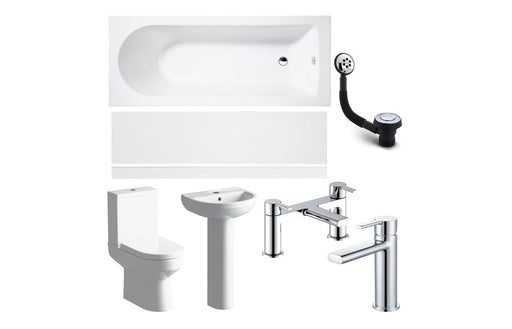Laurentine Full Suite & Bath w/Chrome Finishes