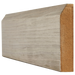 LIGHT GREY PRE-FINISHED SKIRTING CHAMFERED