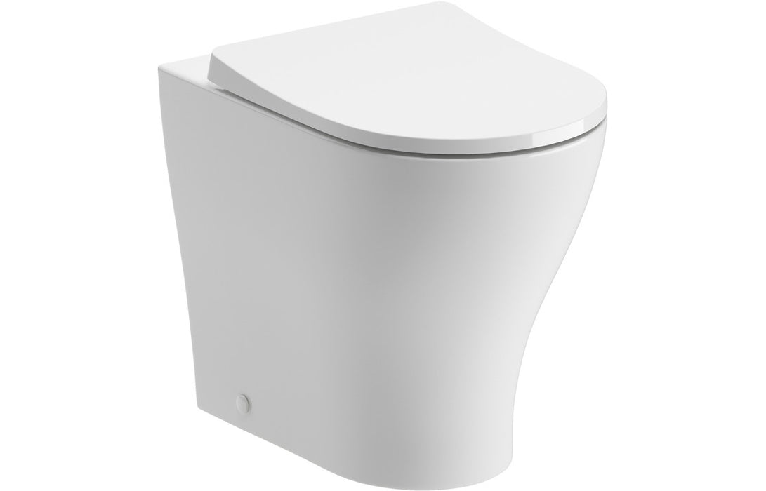 Liliane Rimless Back To Wall WC & Soft Close Seat