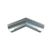 Lindab Magestic Galvanised 150mm Half Round Steel Gutter Angle Internal 90 Degrees