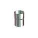 Lindab Magestic Galvanised 87mm Steel Downpipe Coupler