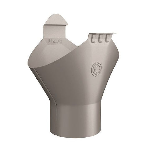 Lindab Magestic Galvanised Steel Gutter Outlet 150mm x 100mm