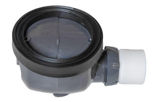 Linear Tray Waste & Cover - Chrome