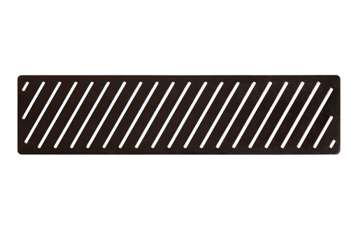 Linear Tray Waste Cover - Matt Black