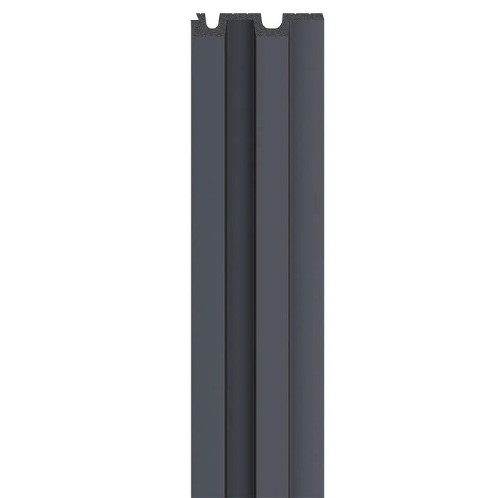 Linerio L-Line Anthracite Slat Panel