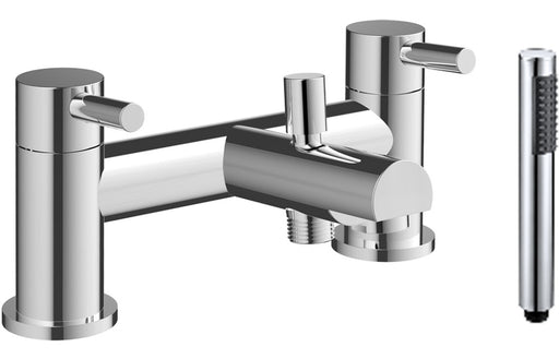 Lirana Bath/Shower Mixer & Bracket - Chrome
