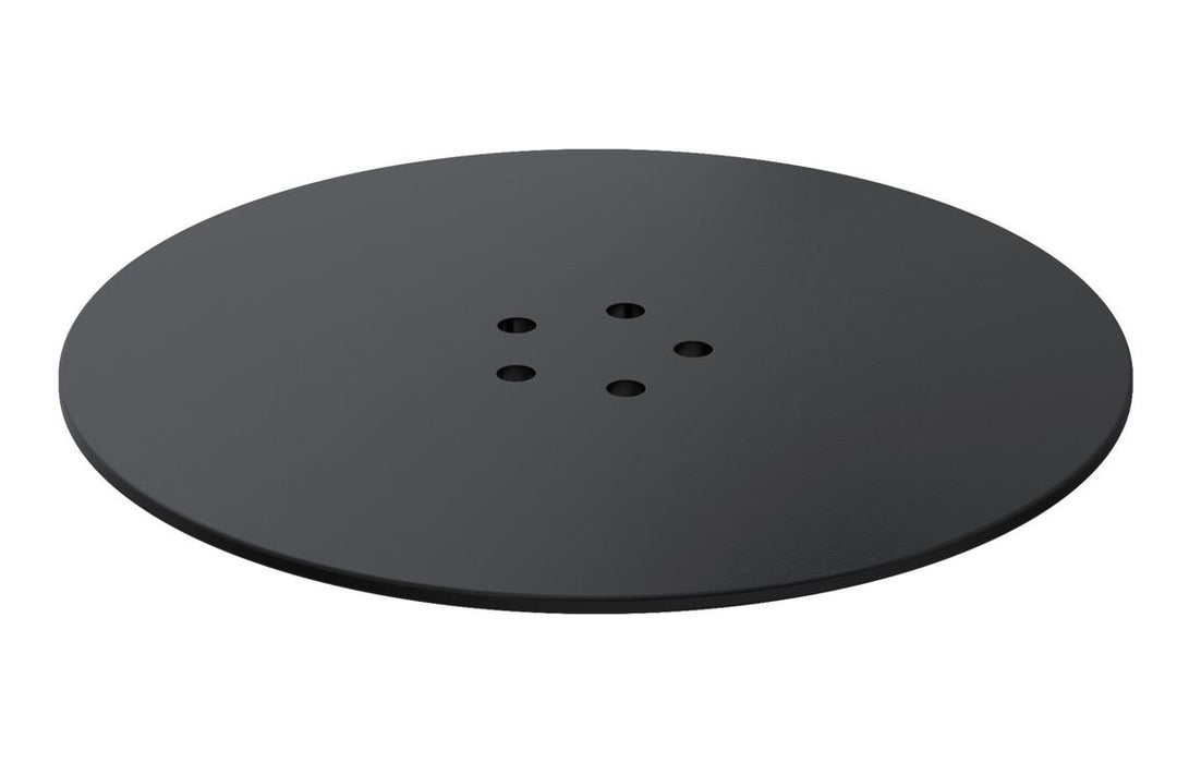 Low Profile Tray Waste Cover - Matt Black