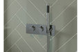 Moira Thermostatic Two Outlet Shower Valve w/Handset - Chrome