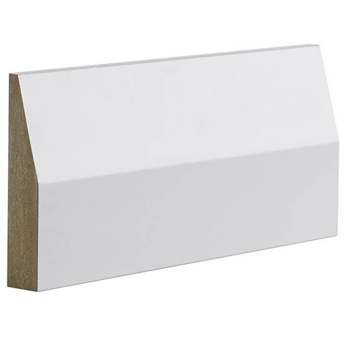 Deanta White Primed Half Splayed Architrave