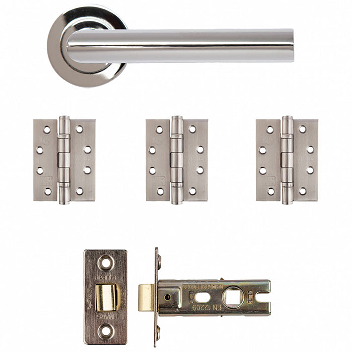 Deanta Ares Latch Kit Polished Chrome Finish