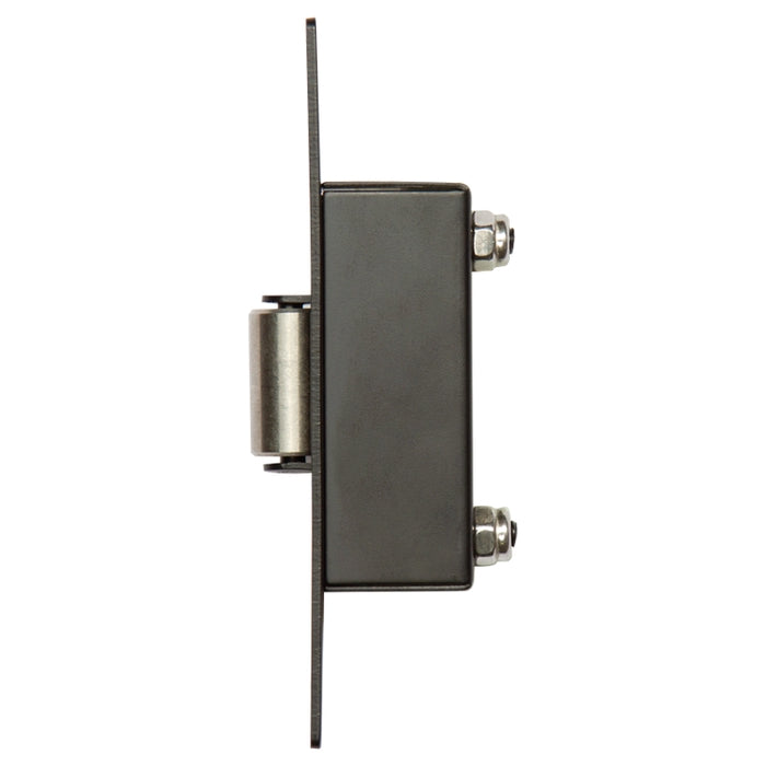 Deanta Roller Catch Matt Black Steel Door