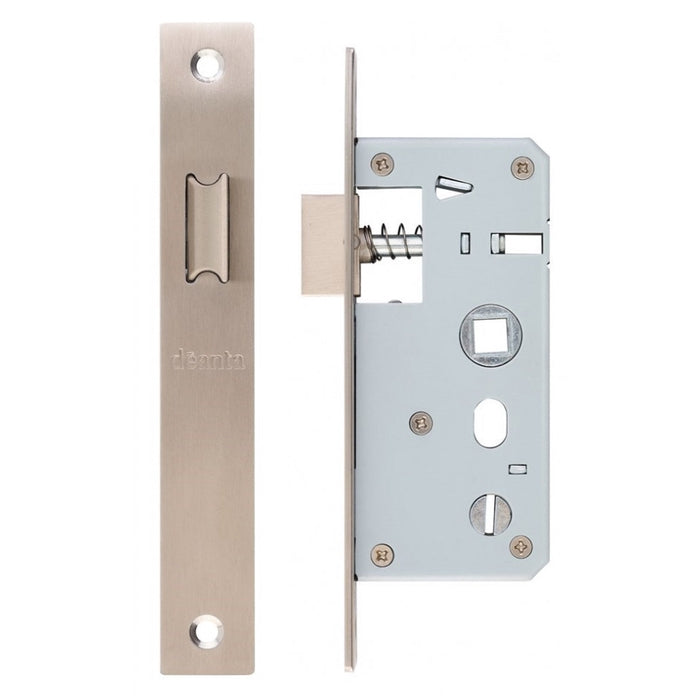 Deanta Slim Black Steel Latch