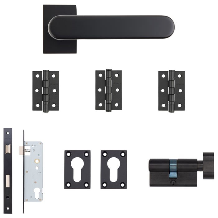 Deanta Juno Urban Sashlock Kit Matt Black Finish