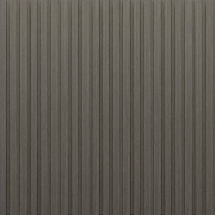 MB Thermo-Slat Smokey Grey PVC Slat Panel