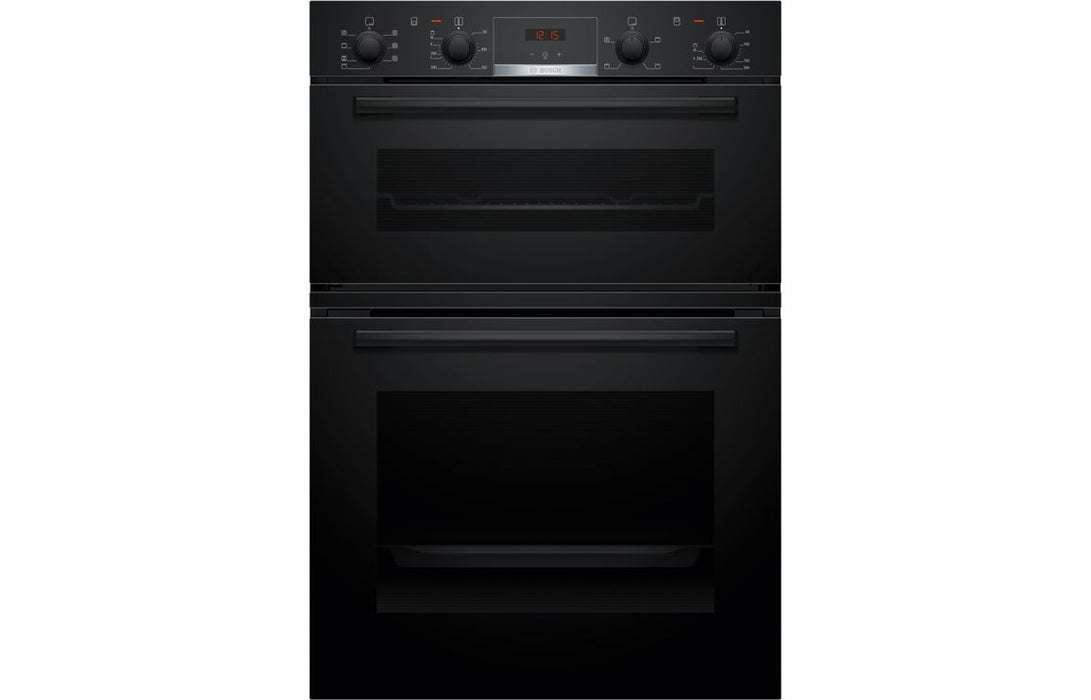 Bosch Series 4 MBS533BB3B Double Electric Oven - Black
