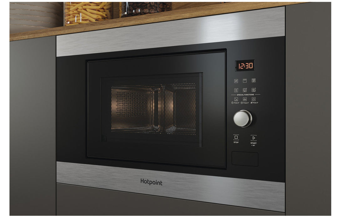Hotpoint MF25G IX H B/I 900W Microwave & Grill - St/Steel