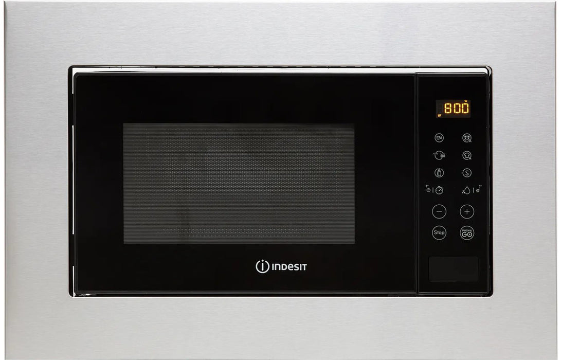 Indesit MWI120GXUK B/I 800W Microwave & Grill - St/Steel
