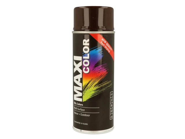 Spray Paint Gloss Chocolate Brown 400ml MX8017