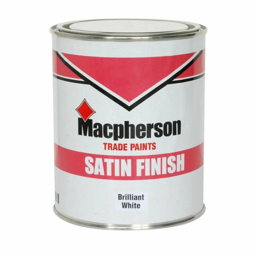 Macpherson Satin Finish Brilliant White 1L
