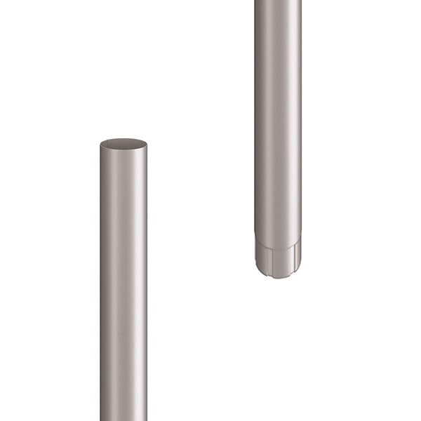 Magestic Downpipe 2.5m SROR 120mm, Magestic Galvanised