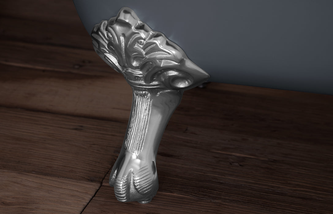 Hurlingham Marlowe Freestanding Cast Iron Slipper Bath 1700 x 780mm