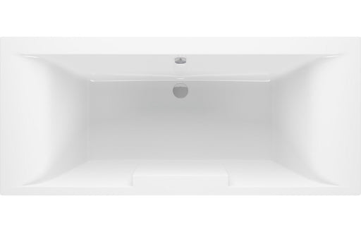 Melrose Deluxe Square Double End 1700x750x550mm 0TH Bath w/Legs