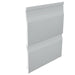 Misty Grey Fortex Double Plank Shiplap Embossed Cladding 333mm Sample