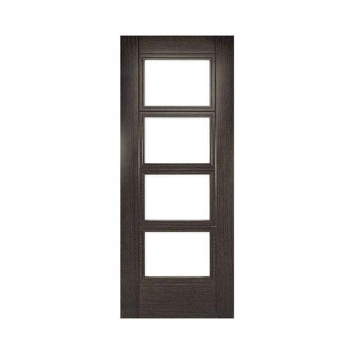 Deanta Montreal Dark Grey Ash Glazed Door